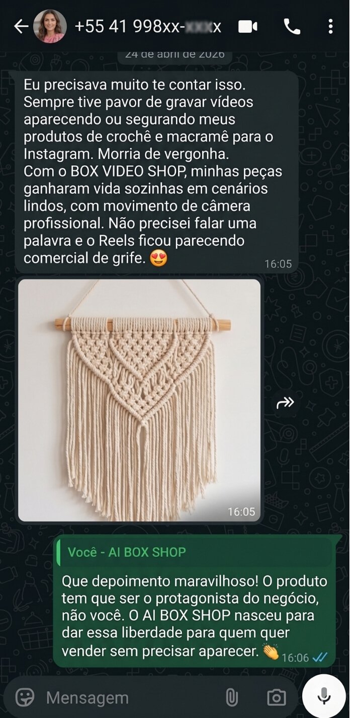 Não gostava de Gravar Vídeos